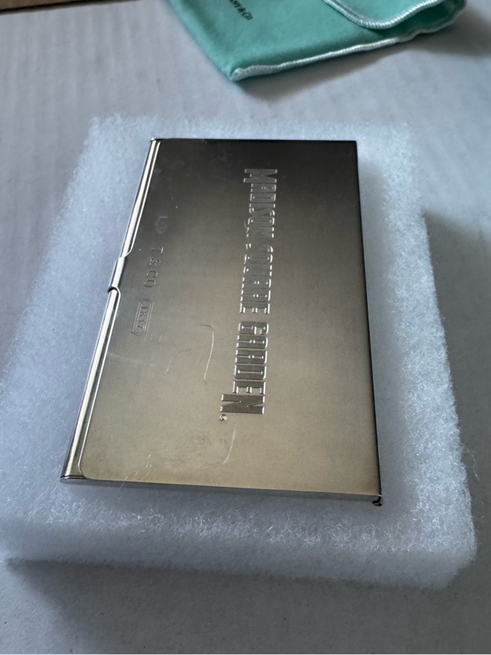 Tiffany & Co. 1837 Sterling Silver Business or Credit Card Holder - Picture 8 of 10